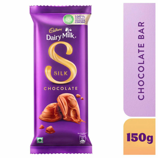 Cadbury Dairy Milk Silk Chocolates Bar 150 Gram