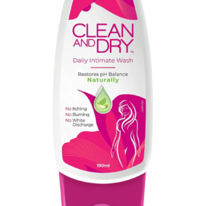 Clean & Dry Intimate Wash for Women 190 ml