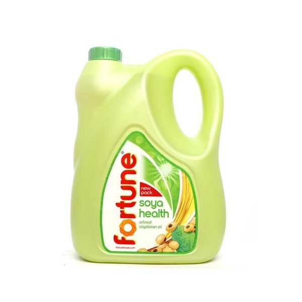 Fortune Soya Health Refined Soyabean Oil - 5 L