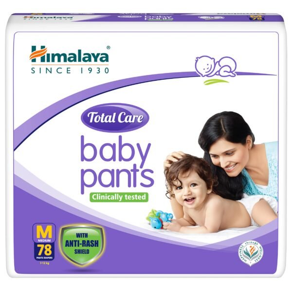 Himalaya Total Care Baby Pants ( Medium) Count-78