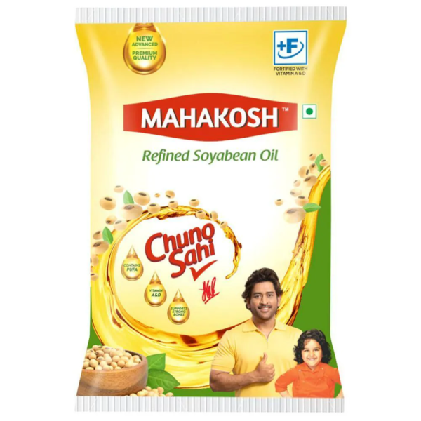 Mahakosh Refined Soyabean Oil - 840 g