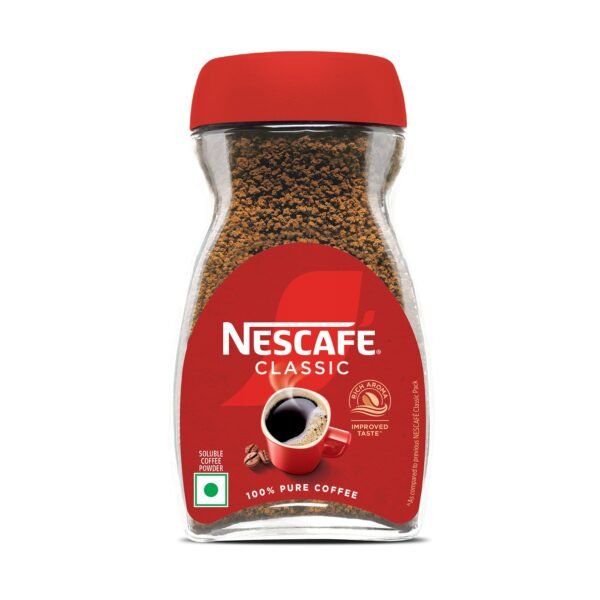 Nescafe Classic 100% Pure Instant Coffee Powder - 90 Gram