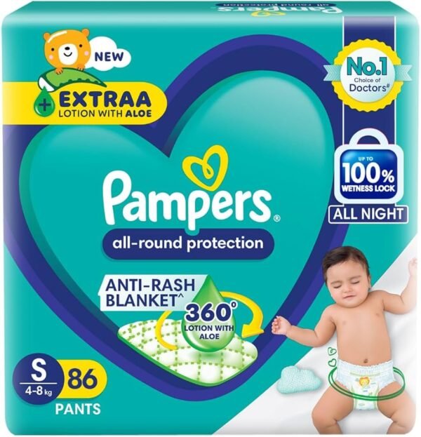 Pampers Diaper Pants, Baby, 86 Count