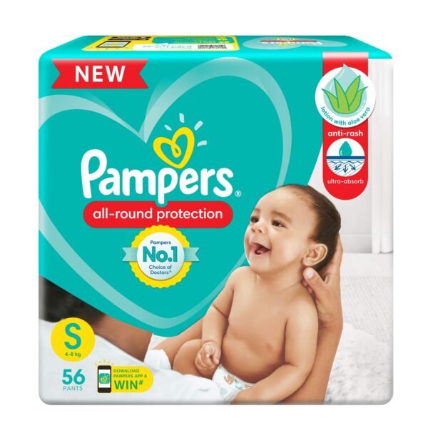 Pampers Diaper Pants, S 56 Count