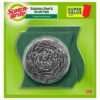 Scotch Brite Stainless Steel Scrubber With 1 Scrub Pad