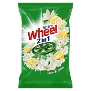 Wheel 2 In 1 Clean & Fresh Detergent Powder 1 Kg