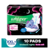 Whisper Bindazzz Nights Sanitary Pads - 10 Pieces